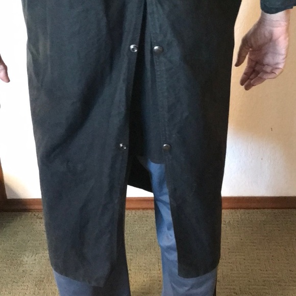 Original Australian Stockman Oil Coat Ranch coat cosplay period play - Picture 10 of 16